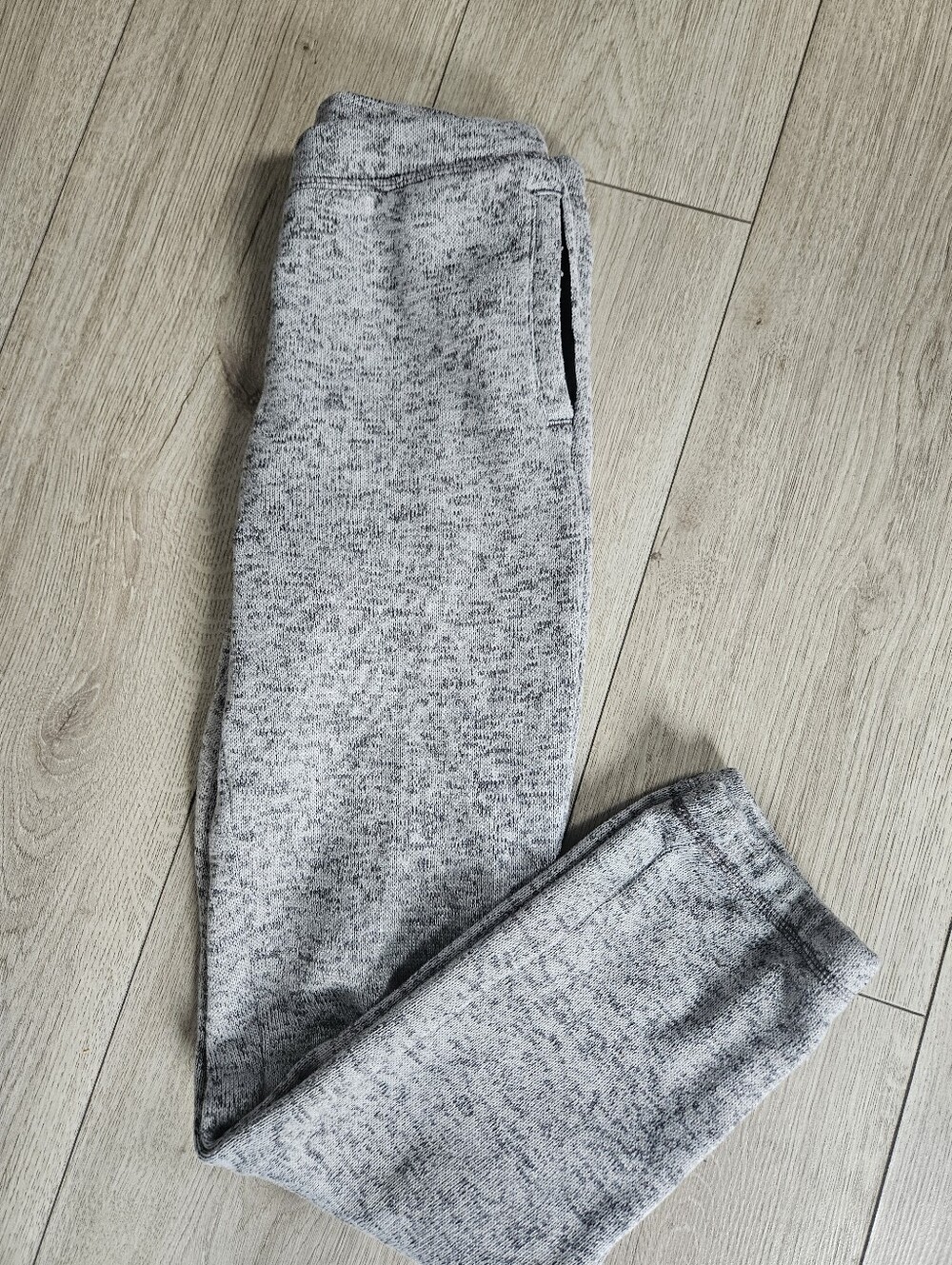 JOE FRESH Active Kids Heather Grey Fleece Joggers Sweatpants Size L 10-12🩷